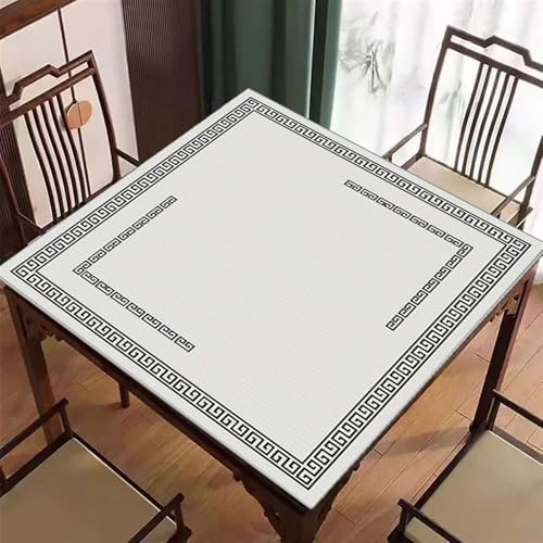 Icegrey Mahjong-Matte, rutschfeste Mahjong-Tischmatte, Gaming-Matte für Mahjon-Poker, Tischauflage, quadratische Mahjong-Tischdecke, Stil 20 Icegrey Mahjong-Matte, rutschfeste Mahjong-Tischmatte, Gaming-Matte für Mahjon-Poker, Tischauflage, quadratische Mahjong-Tischdecke, Stil 20 von Icegrey