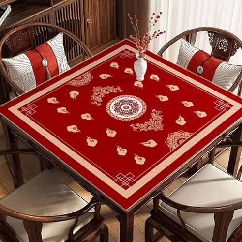 Icegrey Mahjong Tischdecke Matte Quadratische rutschfeste Pokermatte, Gaming-Matte, Tischauflage, Kartenspielmatte, Stil 20 Icegrey Mahjong Tischdecke Matte Quadratische rutschfeste Pokermatte, Gaming-Matte, Tischauflage, Kartenspielmatte, Stil 20 von Icegrey