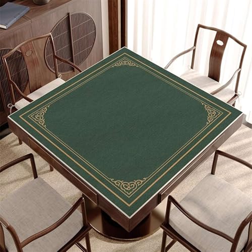 Icegrey Mahjong Tischdecke Matte Quadratische rutschfeste Pokermatte, Gaming-Matte, Tischauflage, Kartenspielmatte, Stil 7 von Icegrey