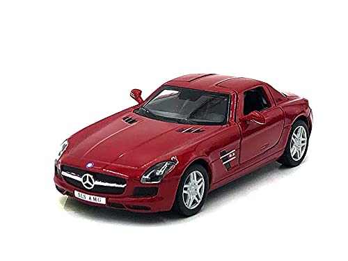 Island Mercedes Benz MaßstabsMODUSll SLS Rot von Iceland