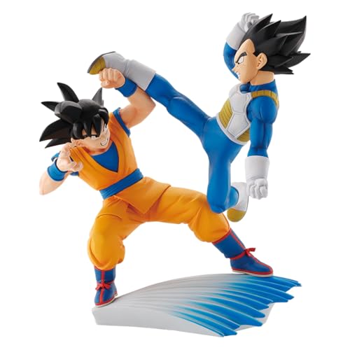 Ichibansho Figure Dragon Ball DAIMA - Son Goku vs Vegeta, Bandai Spirits Sammlerstatue von Ichibansho Figure