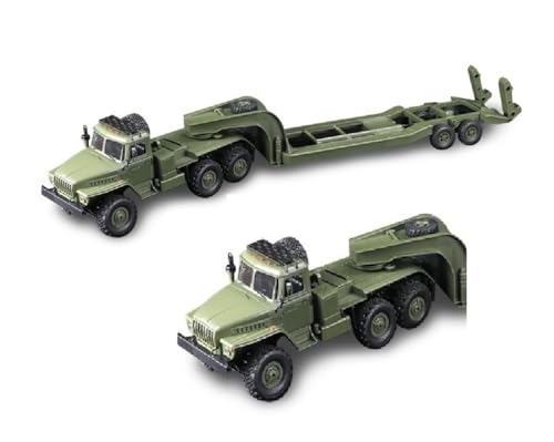 Ichlovdu 70 Motor RC Militär LKW Truck 6WD Crawler Transporter Anhänger B-36-3 1:16 Geländewagen ferngesteuertes Kletterfahrzeug Modell Stoßdämpfer-Design von Ichlovdu