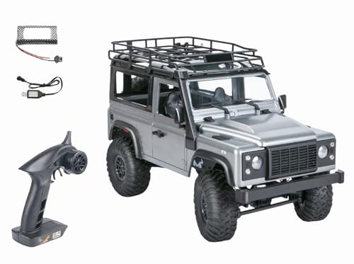 Ichlovdu RC Truck LKW Car MN99S 4WD 2.4G 1/12 Off Road LED Climbing Crawler Spielzeugauto-Geschenk für Jungen von Ichlovdu