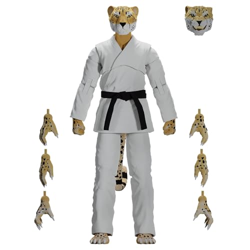 Icon Heroes Zoo Jitsu Fighters: Chico The Cheetah (White Gi) Actionfigur, 15,2 cm von Icon Heroes