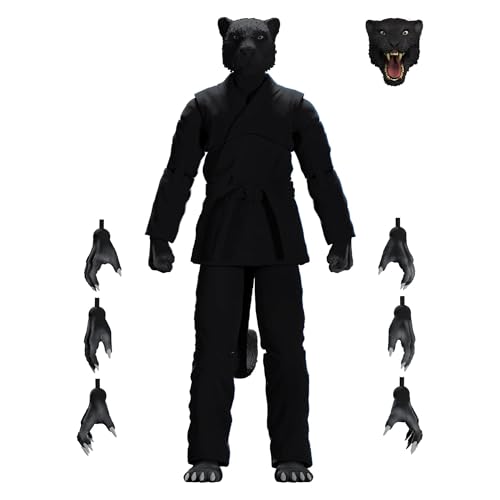 Icon Heroes Zoo Jitsu Fighters: Paulo The Panther (Black Gi) Actionfigur, 15,2 cm von Icon Heroes