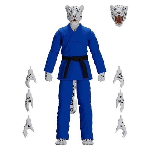 Icon Heroes Zoo Jitsu Fighters: Shadow The Snow Leopard (Blue Gi) Actionfigur, 15,2 cm von Icon Heroes