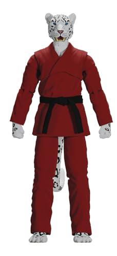 Icon Heroes Zoo Jitsu Fighters: Shadow The Snow Leopard (Red Gi) Actionfigur, 15,2 cm von Icon Heroes