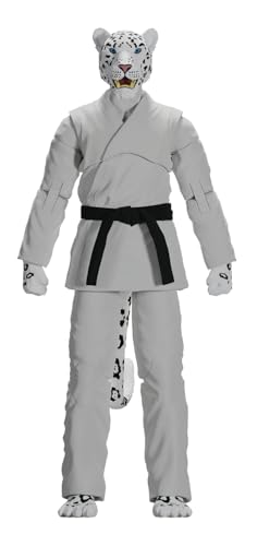 Icon Heroes Zoo Jitsu Fighters: Shadow The Snow Leopard (White Gi) Actionfigur, 15,2 cm von Icon Heroes