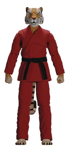 Icon Heroes Zoo Jitsu Fighters: Tiago The Tiger (Red Gi) Actionfigur, 15,2 cm von Icon Heroes