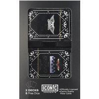 Aerosmith Double Deck Playing Card Set with Dice von Iconic Concepts
