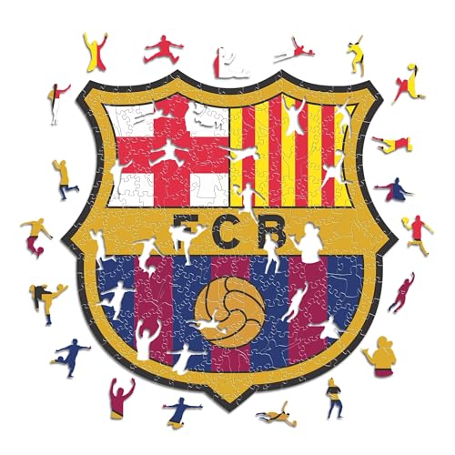 Iconic Puzzles, Barcelona Logo, offizielles Produkt, Holzpuzzle für Erwachsene und Kinder, 100% nachhaltiges Holz, Größe L, 500 Stück Iconic Puzzles, Barcelona Logo, offizielles Produkt, Holzpuzzle für Erwachsene und Kinder, 100% nachhaltiges Holz, Größe L, 500 Stück von Iconic Puzzles