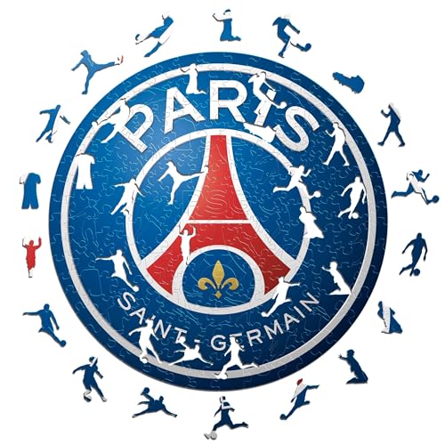 Iconic Puzzles, PSG Logo, offizielles Produkt, Holzpuzzle für Erwachsene und Kinder, 100% nachhaltiges Holz, Größe M, 270 Stück Iconic Puzzles, PSG Logo, offizielles Produkt, Holzpuzzle für Erwachsene und Kinder, 100% nachhaltiges Holz, Größe M, 270 Stück von Iconic Puzzles