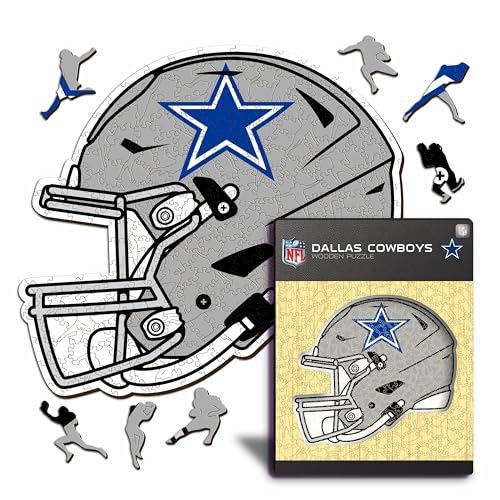 Iconic Puzzles - 100% nachhaltiges Holz mit offizieller Lizenz, Farbe Dallas Cowboys, S, 150 Stück Iconic Puzzles - 100% nachhaltiges Holz mit offizieller Lizenz, Farbe Dallas Cowboys, S, 150 Stück von Iconic Puzzles