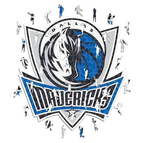 Iconic Puzzles - Dallas Mavericks, Logo, Holzpuzzle, offiziell lizenziert von der NBA, 100% nachhaltig, Größe M, 270 Teile Iconic Puzzles - Dallas Mavericks, Logo, Holzpuzzle, offiziell lizenziert von der NBA, 100% nachhaltig, Größe M, 270 Teile von Iconic Puzzles