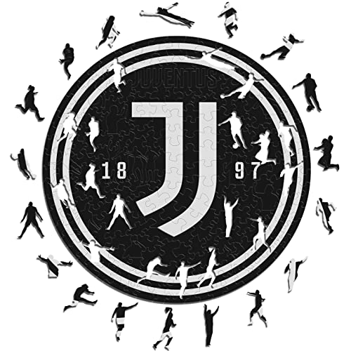 Iconic Puzzles - Juventus Logo Offizielles Produkt, Holzpuzzle für Erwachsene und Kinder, 100% nachhaltig, Größe L, 500 Stück Iconic Puzzles - Juventus Logo Offizielles Produkt, Holzpuzzle für Erwachsene und Kinder, 100% nachhaltig, Größe L, 500 Stück von Iconic Puzzles