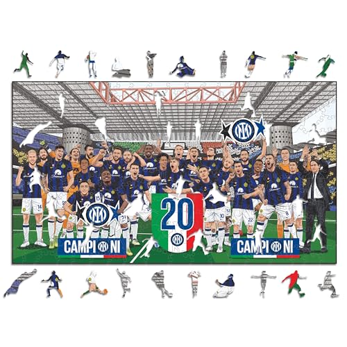 Iconic Puzzles -Puzzle aus Holz, Mehrfarbig, L, 500 Stück, Inter20Scudetto-L Iconic Puzzles -Puzzle aus Holz, Mehrfarbig, L, 500 Stück, Inter20Scudetto-L von Iconic Puzzles