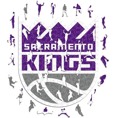 Iconic Puzzles - Sacramento Kings, Logo, Holzpuzzle, offiziell lizenziert von der NBA, 100% nachhaltig, Größe M, 270 Teile Iconic Puzzles - Sacramento Kings, Logo, Holzpuzzle, offiziell lizenziert von der NBA, 100% nachhaltig, Größe M, 270 Teile von Iconic Puzzles