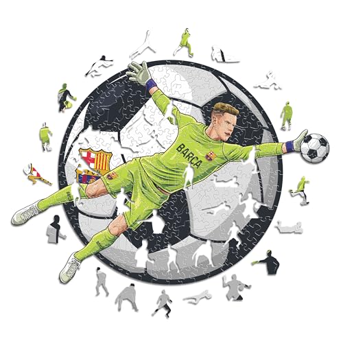 Iconic Puzzles, Barcelona, TER Stegen, 100% ökologisch nachhaltiges Holzpuzzle mit offizieller Lizenz, Größe M, 270 Teile Iconic Puzzles, Barcelona, TER Stegen, 100% ökologisch nachhaltiges Holzpuzzle mit offizieller Lizenz, Größe M, 270 Teile von Iconic Puzzles