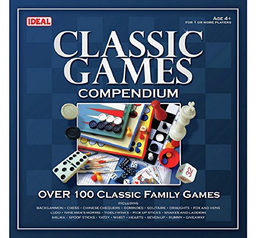Ideal , Classic Games Compendium: Over 100 Classic Family Games!, Classic Board Games, for 1+ Players, Ages 4+ von IDEAL