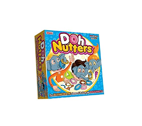 Ideal , Doh Nutters: The elefantastic Game of Picking up Doughnuts!, Kids Games, for 2-4 Players, Ages 4+ von IDEAL