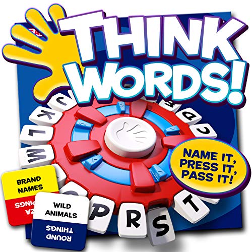 IDEAL , Think Words: The Quick Thinking, Letter Pressing Game!, Family Games, for 2-8 Players, Ages 8+ von IDEAL