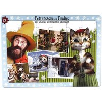 Pettersson und Findus: Das schönste Weihnachten überhaupt, Rahmenpuzzle 24 Teile Pettersson und Findus: Das schönste Weihnachten überhaupt, Rahmenpuzzle 24 Teile von Idee & Spiel