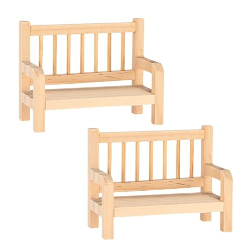 Ideen mit Herz Miniatur-Holzbänke | Modellbau | Zubehör Puppenhaus | Bastel-Material | Deko | DIY | Modell-Eisenbahn | Sitz-Bank | 10 cm x 4,4 cm x 7,5 cm | 2 Stück Ideen mit Herz Miniatur-Holzbänke | Modellbau | Zubehör Puppenhaus | Bastel-Material | Deko | DIY | Modell-Eisenbahn | Sitz-Bank | 10 cm x 4,4 cm x 7,5 cm | 2 Stück von Ideen mit Herz