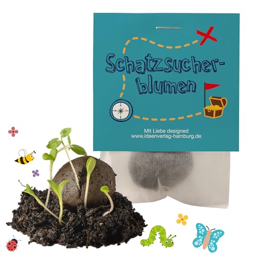 Ideenverlag HAMBURG 10x Schatzsucher Samenbomben Kindergeburtstag/Schatzsuche Mitgebsel Schatzsuchegeburtstag Geschenke Kleinigkeiten Ideenverlag HAMBURG 10x Schatzsucher Samenbomben Kindergeburtstag/Schatzsuche Mitgebsel Schatzsuchegeburtstag Geschenke Kleinigkeiten von Ideenverlag HAMBURG
