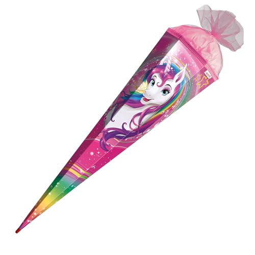 Schultüte / Zuckertüte / 85cm / eckig / "Einhornportrait" Schultüte / Zuckertüte / 85cm / eckig / "Einhornportrait" von ROTH