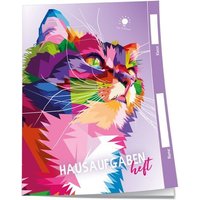 Trötsch Hausaufgabenheft für Schlaue Color Cat von Trötsch