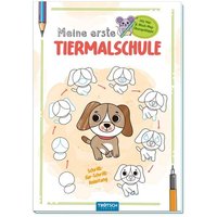 Trötsch Malbuch Meine erste Tiermalschule Hund von Iden Logistikcenter GmbH