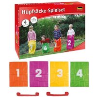 Idena Hupfsäcke Spielset mit Startund Zielband 72x52cm Idena Hupfsäcke Spielset mit Startund Zielband 72x52cm von Idena