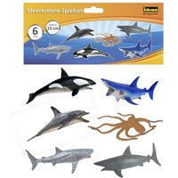 Idena Meerestiere 15cm 6 Teile Idena Meerestiere 15cm 6 Teile von Idena