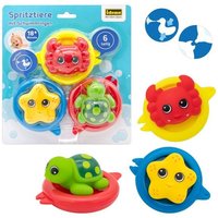 Idena Set Spritztiere mit Schwimmring 6teilig Idena Set Spritztiere mit Schwimmring 6teilig von Idena