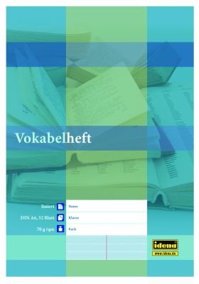 IDENA Vokabelheft A6 von Idena