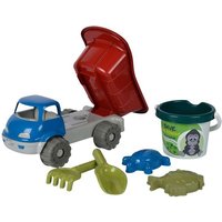 Iden Basic Sandfahrzeug LKW Kipper SAVE the Forest mit Eimergarnitur Iden Basic Sandfahrzeug LKW Kipper SAVE the Forest mit Eimergarnitur von Idena