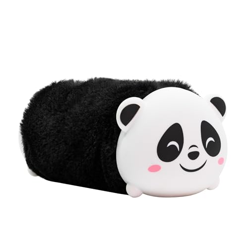 Idena 20216 - Schlamperetui Fluffy Panda mit Reißverschluss, ca. 22 x 8 x 8 cm großes Federmäppchen in schwarz-weiß Idena 20216 - Schlamperetui Fluffy Panda mit Reißverschluss, ca. 22 x 8 x 8 cm großes Federmäppchen in schwarz-weiß von Idena