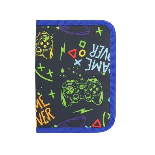 Idena 22084 - Federmappe mit Reißverschluss und Innenklappe, Design Gaming, gefülltes Federmäppchen mit 27 Teilen Idena 22084 - Federmappe mit Reißverschluss und Innenklappe, Design Gaming, gefülltes Federmäppchen mit 27 Teilen von Idena