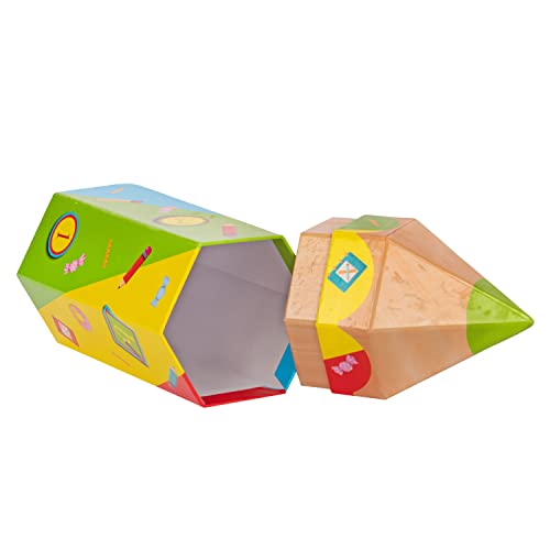 Idena 30263 - Geschenkbox Schulanfang, ABC, Mitbringsel, 1. Schultag, Einschulung, Geschenkschachtel Idena 30263 - Geschenkbox Schulanfang, ABC, Mitbringsel, 1. Schultag, Einschulung, Geschenkschachtel von Idena