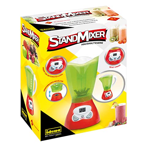 Idena 40471 - Standmixer für Kinder mit realistischen Toneffekten, Küchengerät mit 3 Bedienfunktionen, Spielzeug zum Erlernen praktischer Fertigkeiten Idena 40471 - Standmixer für Kinder mit realistischen Toneffekten, Küchengerät mit 3 Bedienfunktionen, Spielzeug zum Erlernen praktischer Fertigkeiten von Idena