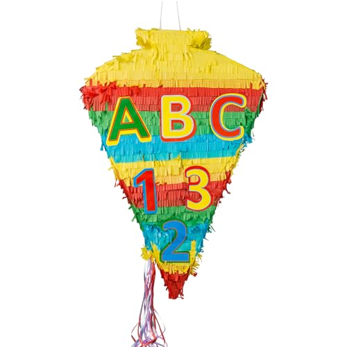 Idena 40600 - Pinata Schultüte, Schulanfang, 55 x 37,5 x 14 cm, Einschulung, Zuckertüte, Schule, 1. Schultag, Geschenk, Dekoration Idena 40600 - Pinata Schultüte, Schulanfang, 55 x 37,5 x 14 cm, Einschulung, Zuckertüte, Schule, 1. Schultag, Geschenk, Dekoration von Idena