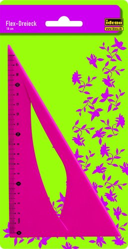 Idena 602105 - Flex - Geodreieck 18 cm rosa von Idena