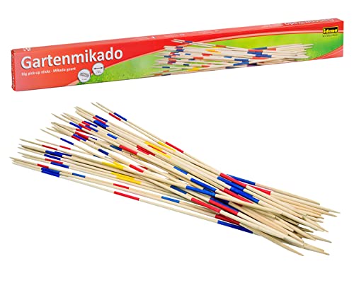 Idena 6066132 - Gartenmikado mit 31 Stäben aus Bambusholz, für Kinder ab 8 Jahren, ideal zum Spielen im Freien Idena 6066132 - Gartenmikado mit 31 Stäben aus Bambusholz, für Kinder ab 8 Jahren, ideal zum Spielen im Freien von Idena