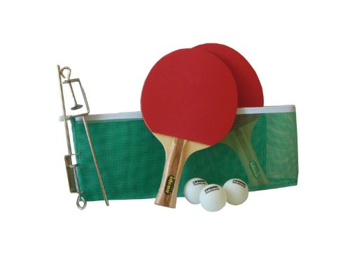 Idena 7423507 - Tischtennis Champset 2 Schläger, Netz, Zubehör von Idena