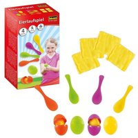 Idena Eierlaufspiel mit Eigelb-Sandsäckchen 12 Teile von Idena