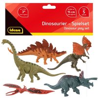 Idena Figuren Set Dinosaurier 15cm 5 Stück von Idena