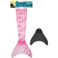 Idena Meerjungfrauenflosse inkl. Monoflosse pink Größe XS/S von Idena