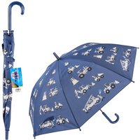 Idena Regenschirm Magic Fahrzeuge blau Ø83x66cm Idena Regenschirm Magic Fahrzeuge blau Ø83x66cm von Idena