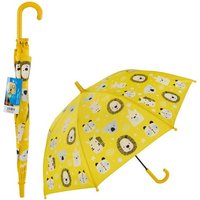 Idena Regenschirm Magic Tiere gelb Ø83x66cm Idena Regenschirm Magic Tiere gelb Ø83x66cm von Idena