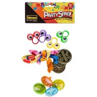 Idena Set Partyspaß mit Wackelaugen Medaillen und Kreisel 12 Stück Idena Set Partyspaß mit Wackelaugen Medaillen und Kreisel 12 Stück von Idena